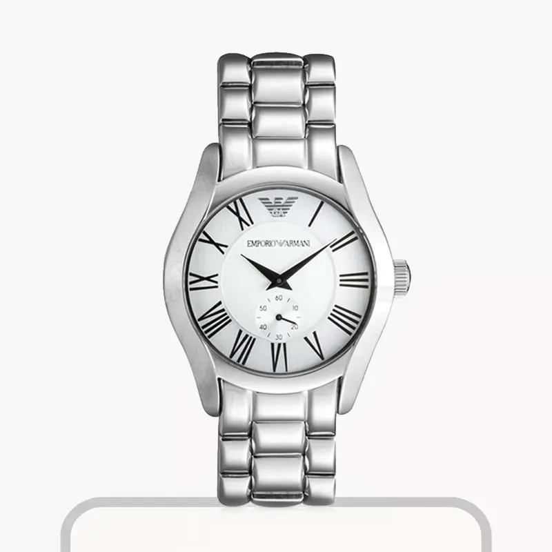 Emporio Armani Classic Silver Dial Men' Watch | AR0647